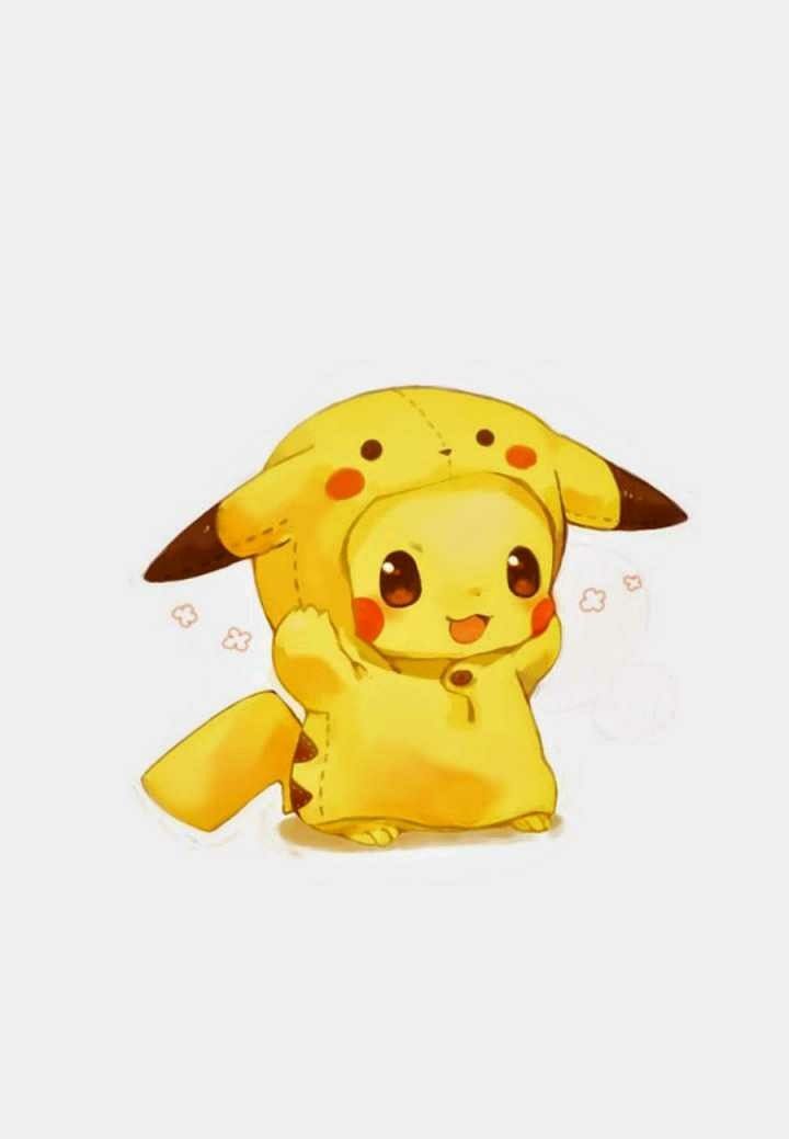 Pikachu In Pjs Wallpaper Cute Pokemon