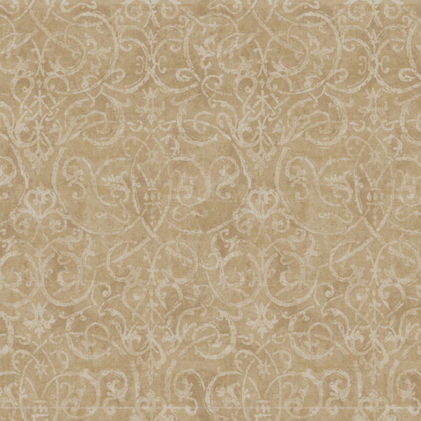 Beige And Cream Contemporary Scroll Wallpaper Wall Sticker Outlet