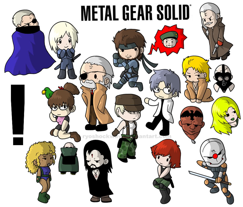 Metal Gear Solid Group Wallpaper Background Theme Desktop