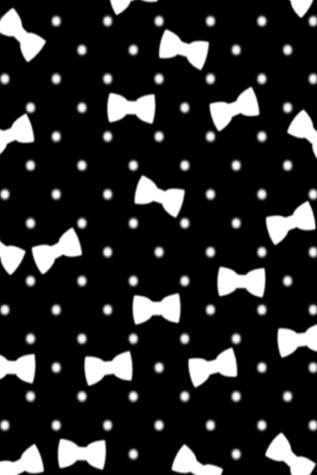 Bow Wallpaper Cute One Color