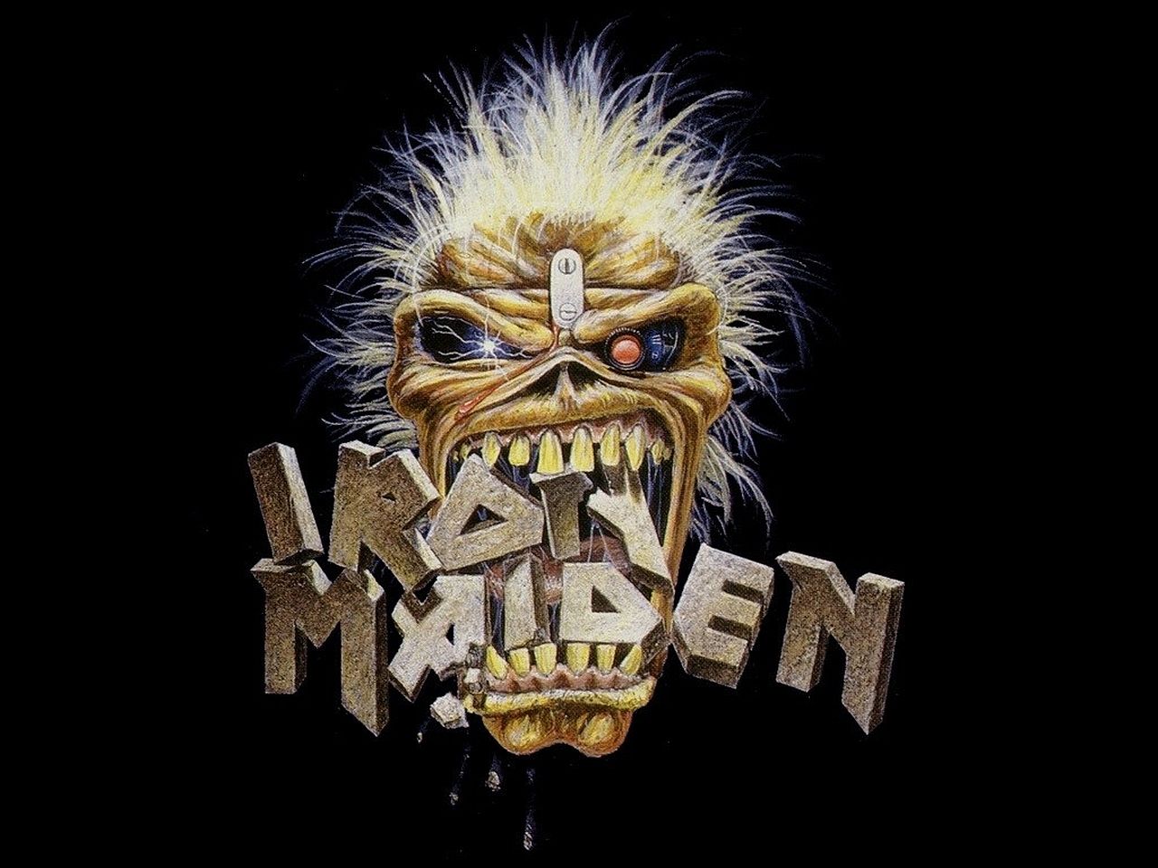 Iron Maiden Puter Wallpaper Desktop Background Id
