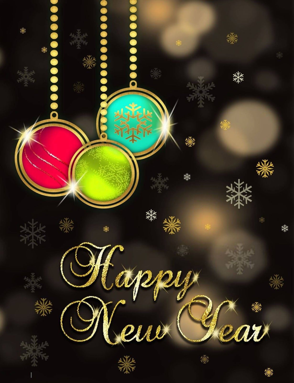Happy New Year HD Wallpaper Image