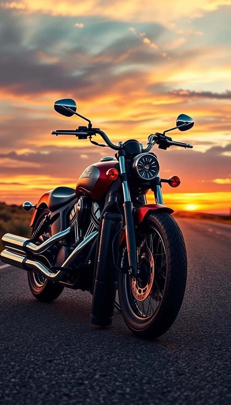Indian Motorcycle Scout Phone Wallpaper
