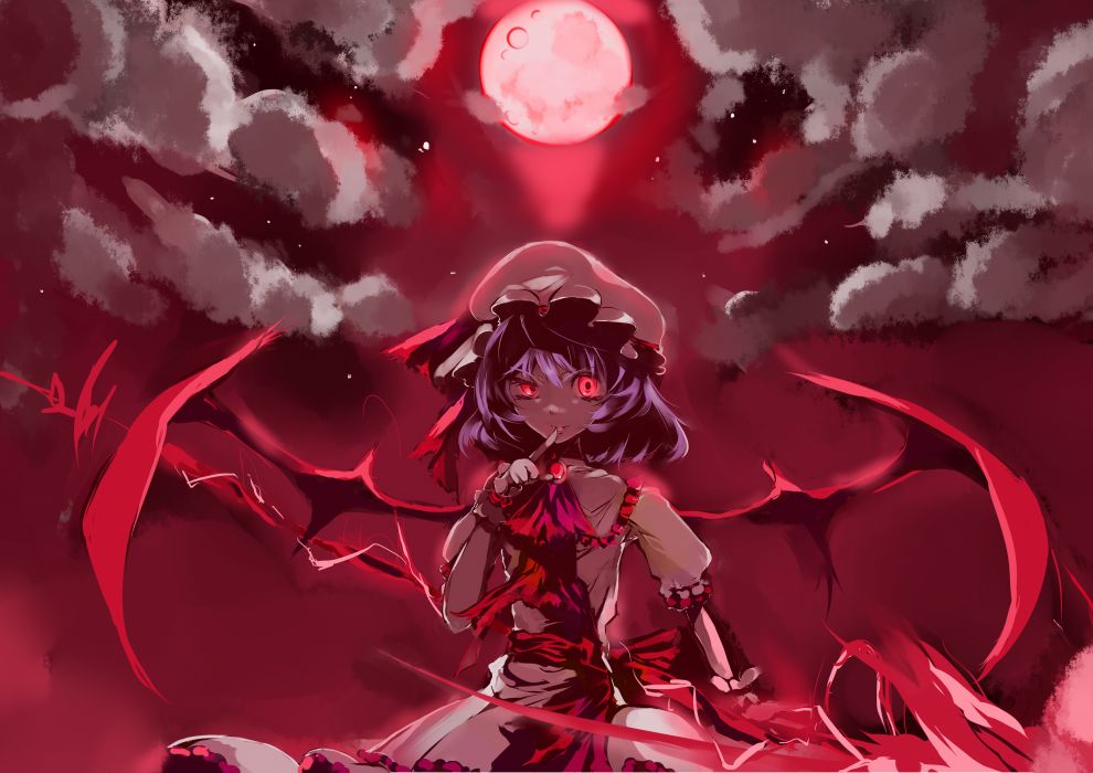 Touhou Remilia Scarlet Wallpaper