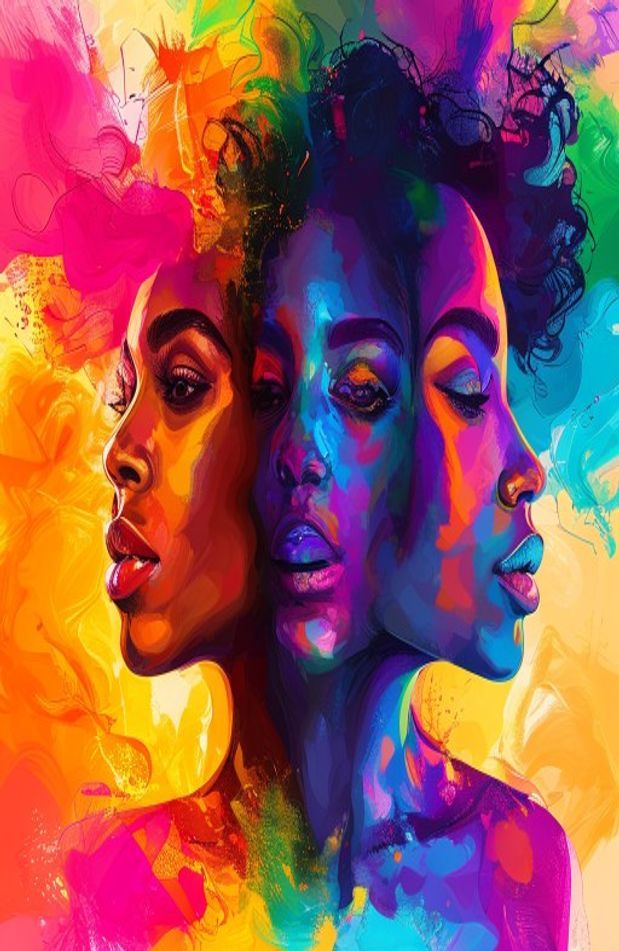 Beautiful Black Women Wallpaper