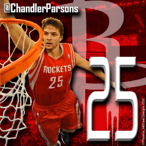 Nash Graphx Chandler Parsons Houston Rockets