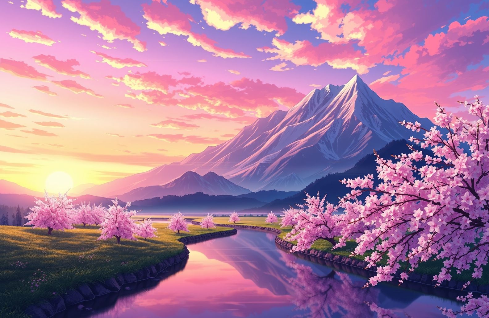 Anime Landscapes Wallpaper