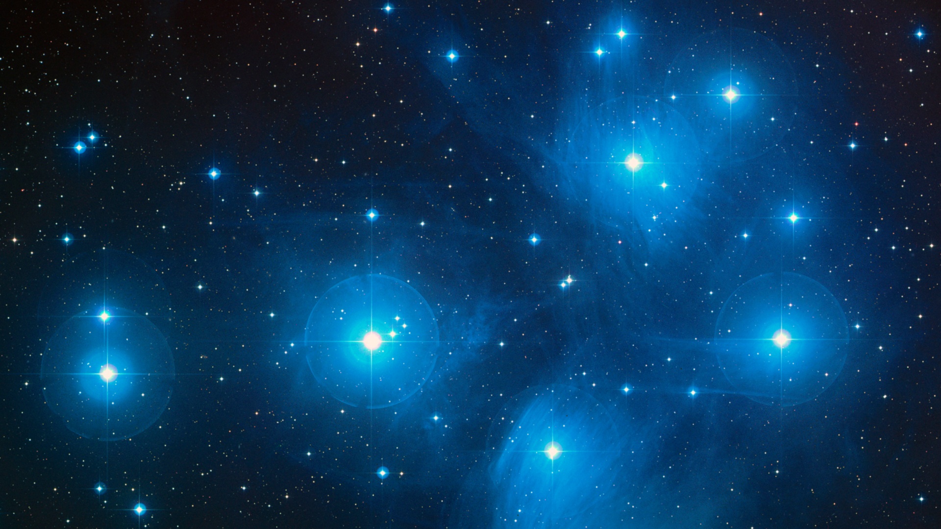 Outer Space Pleiades Desktop Pc And Mac Wallpaper