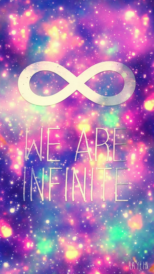 Infinity Quotes With Galaxy Background