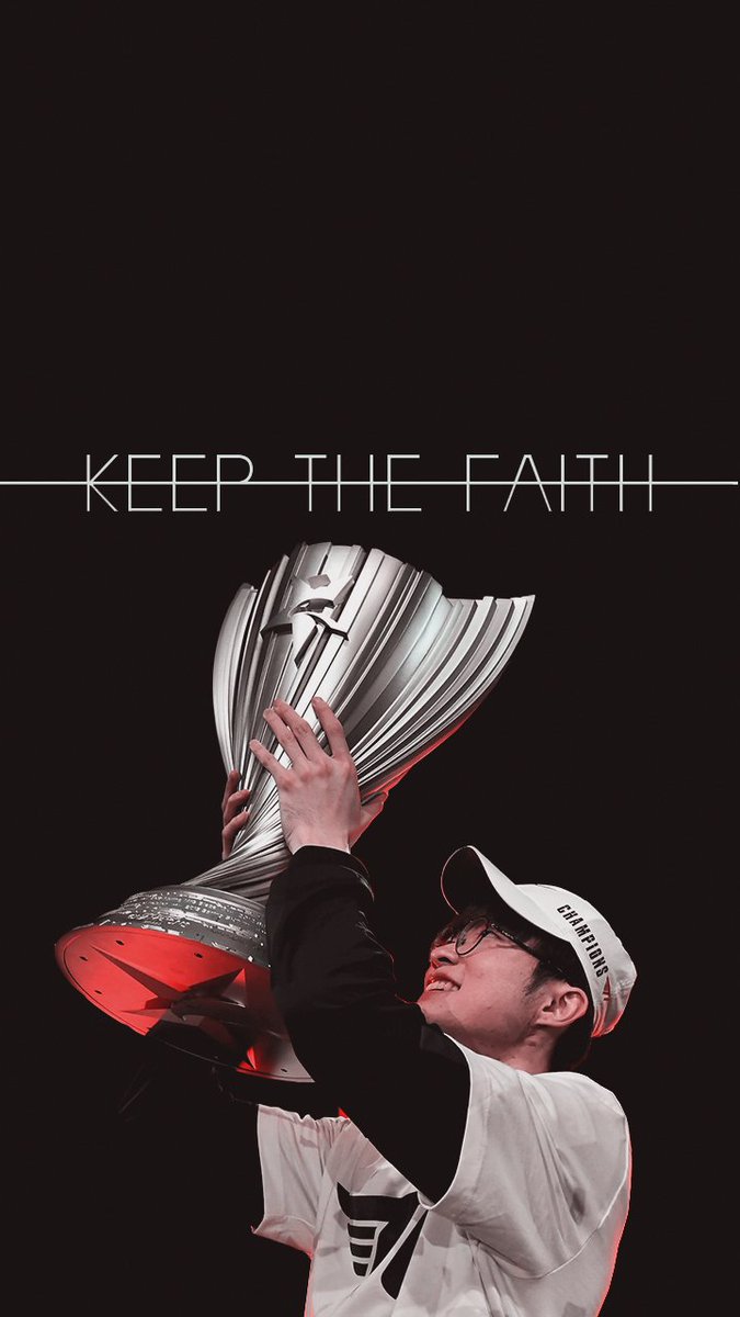 On Faker And T1 Phone Wallpaper
