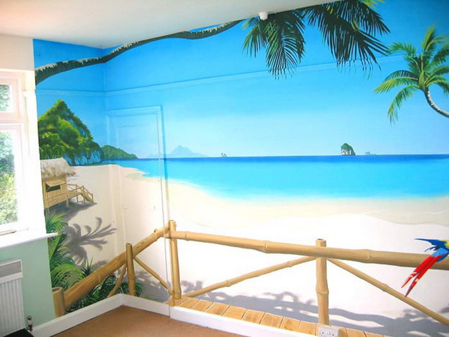 Tropical Beach Wall Murals Design Best Gallery