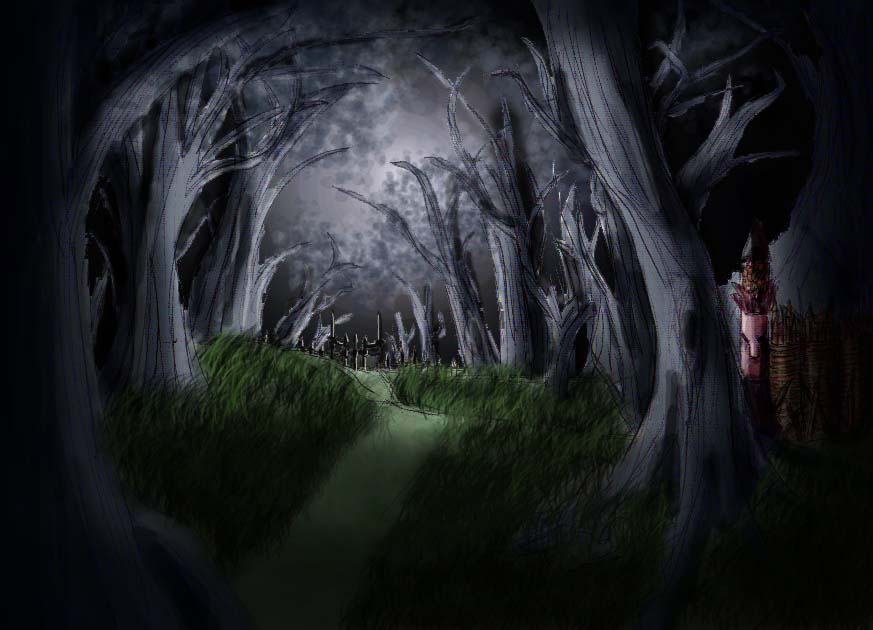 Sad Dark Woods By Alexia Ashford