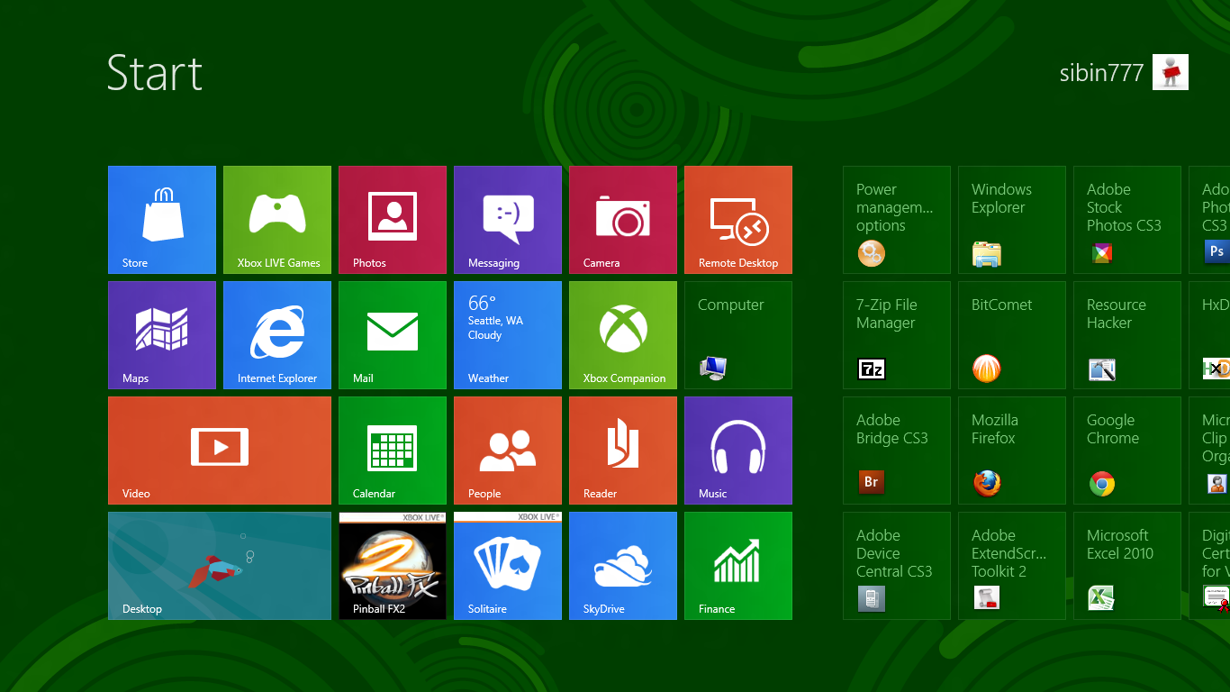 How to Customize Windows 8 metro style background 7CHIP