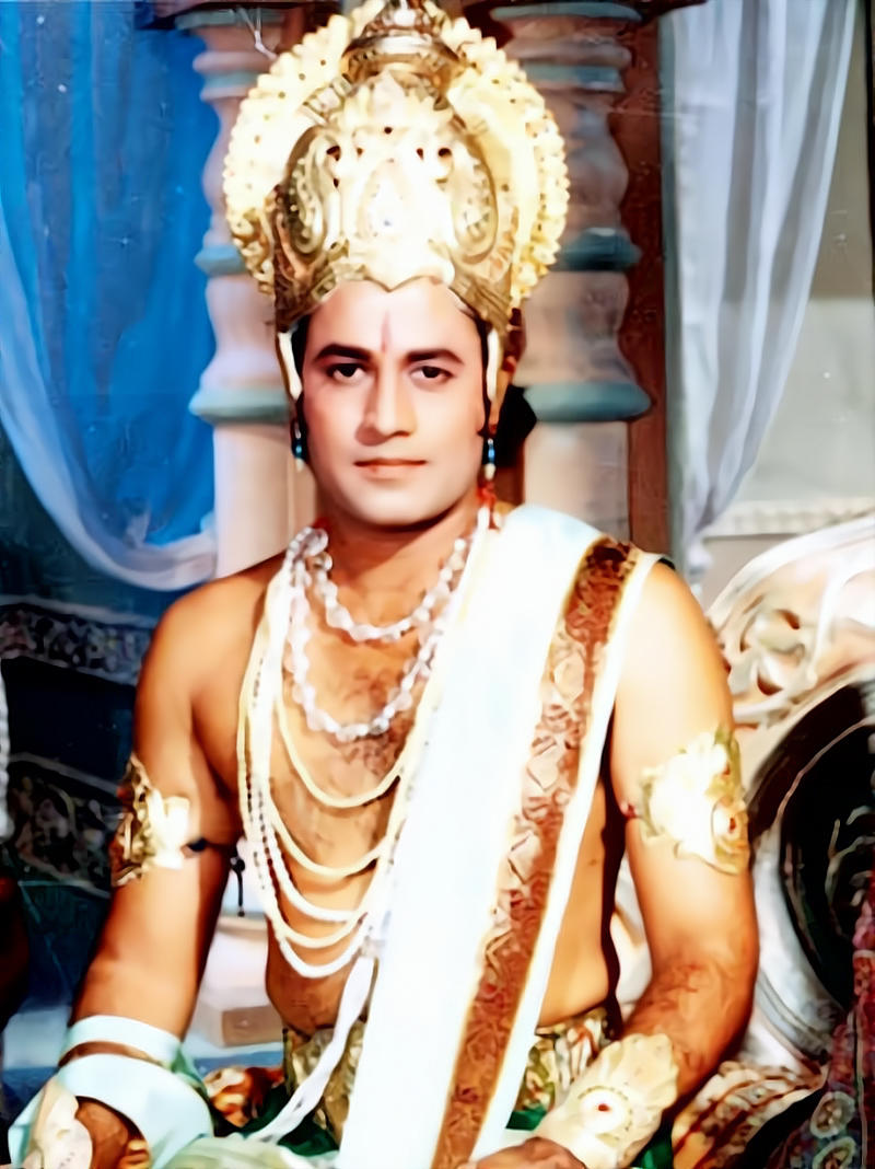 Arun Govil As Shri Ram HD Mobile Wallpaper