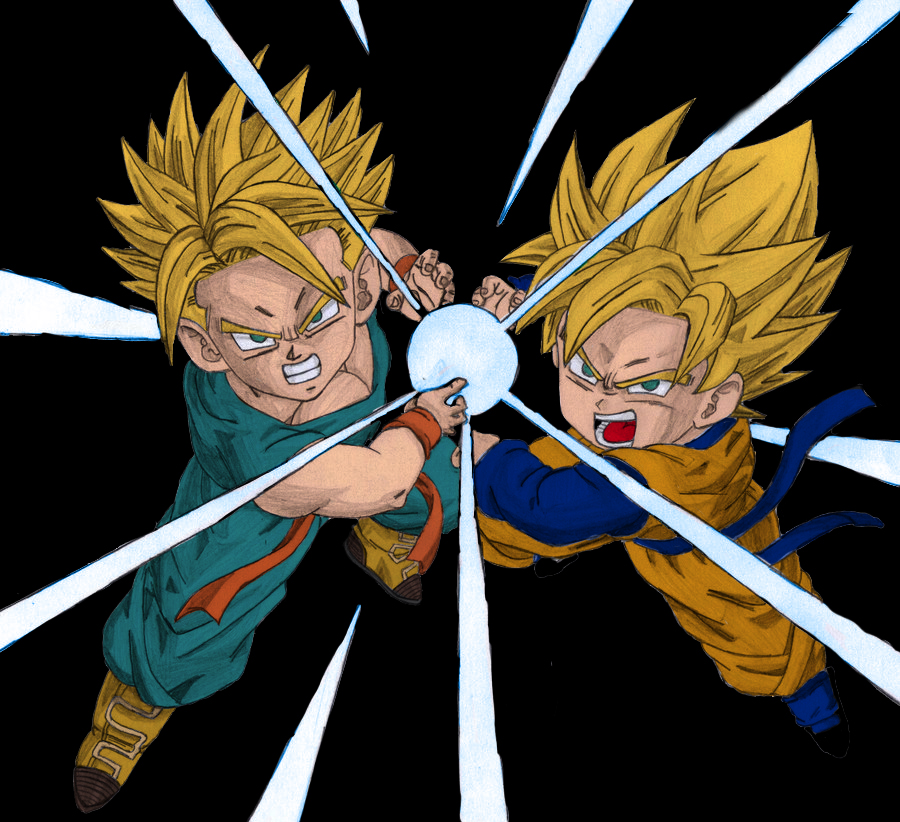 Goten Trunks Kids Wallpaper  Download to your mobile from PHONEKY