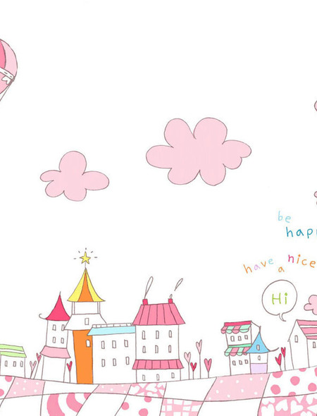 Pink Town Cute Wallpaper For Asus Google Nexus