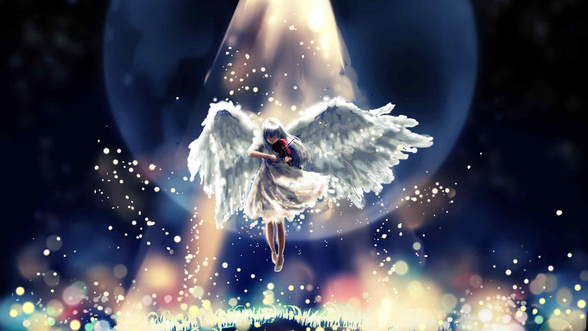 Angel Wallpaper In Psd