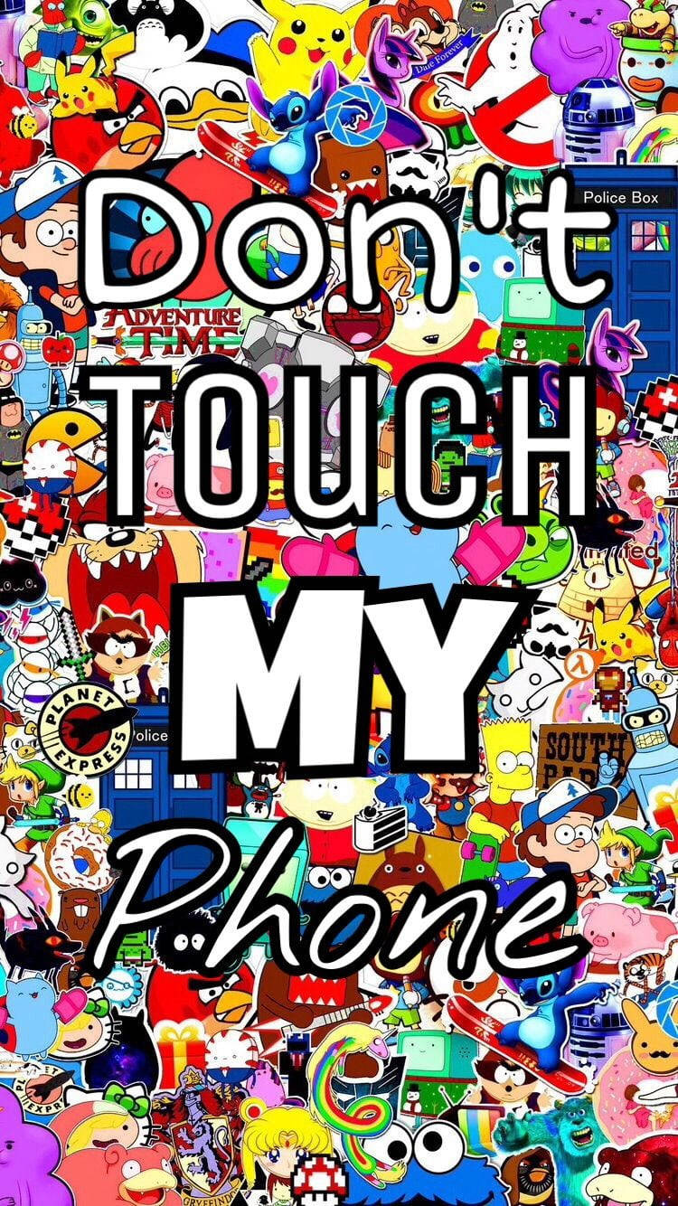 Get Off My Phone Wallpaper