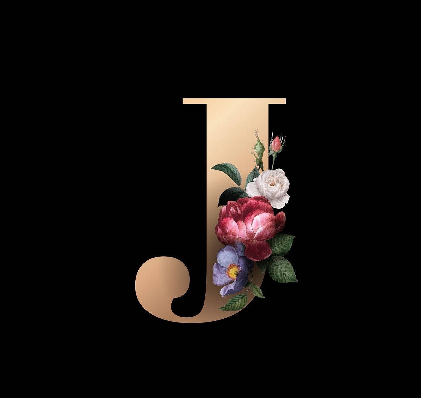 Cute Letter J Wallpaper