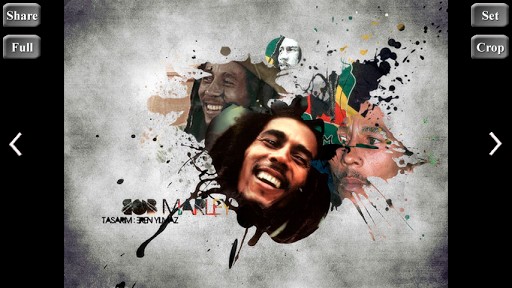 Android Wallpaper Bob Marley HD Photo Html