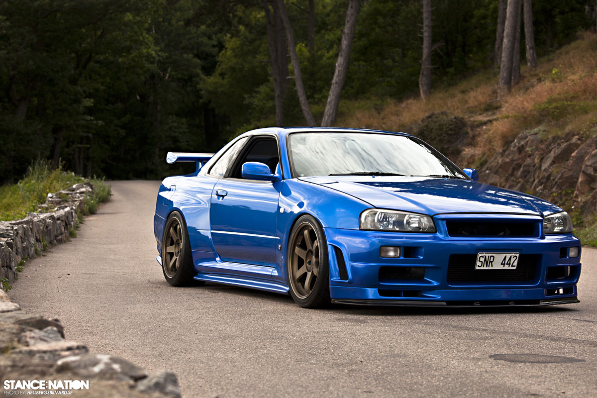Free Download Nissan Skyline R34 Modified Wallpaper 1200x800 For