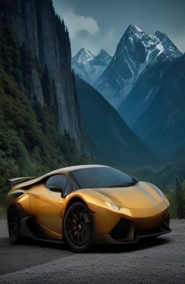 Gold Lamborghini Wallpaper