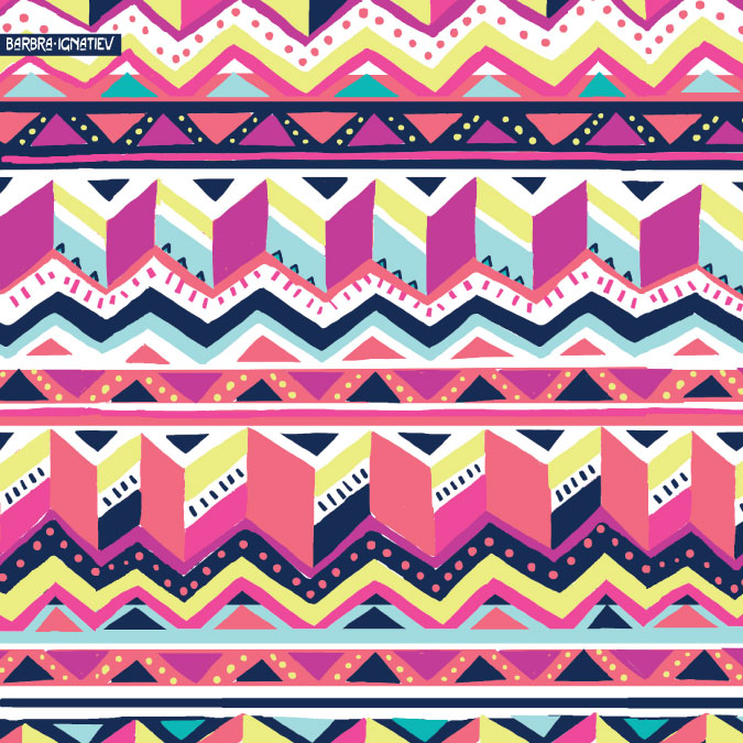 Colorful Tribal Wallpaper Hotness By Barbra