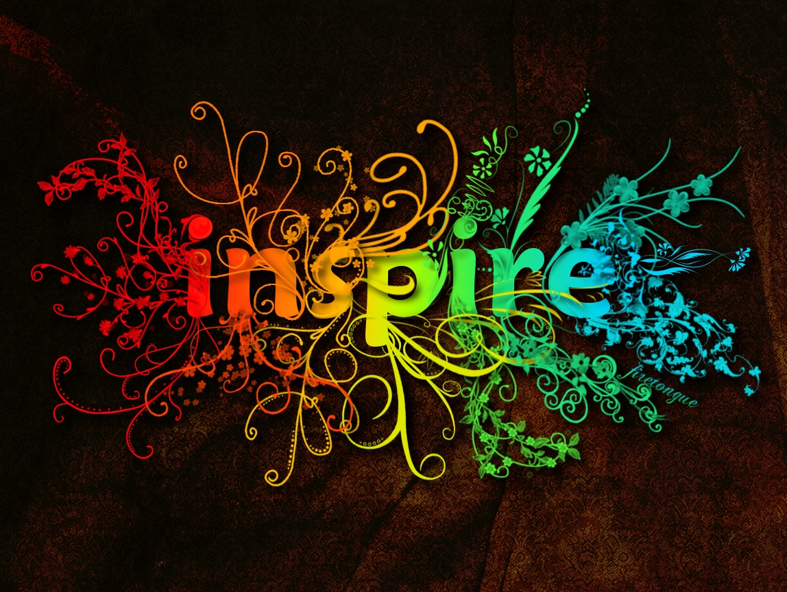 Beautiful Inspiring Logo Image HD Wallpaper