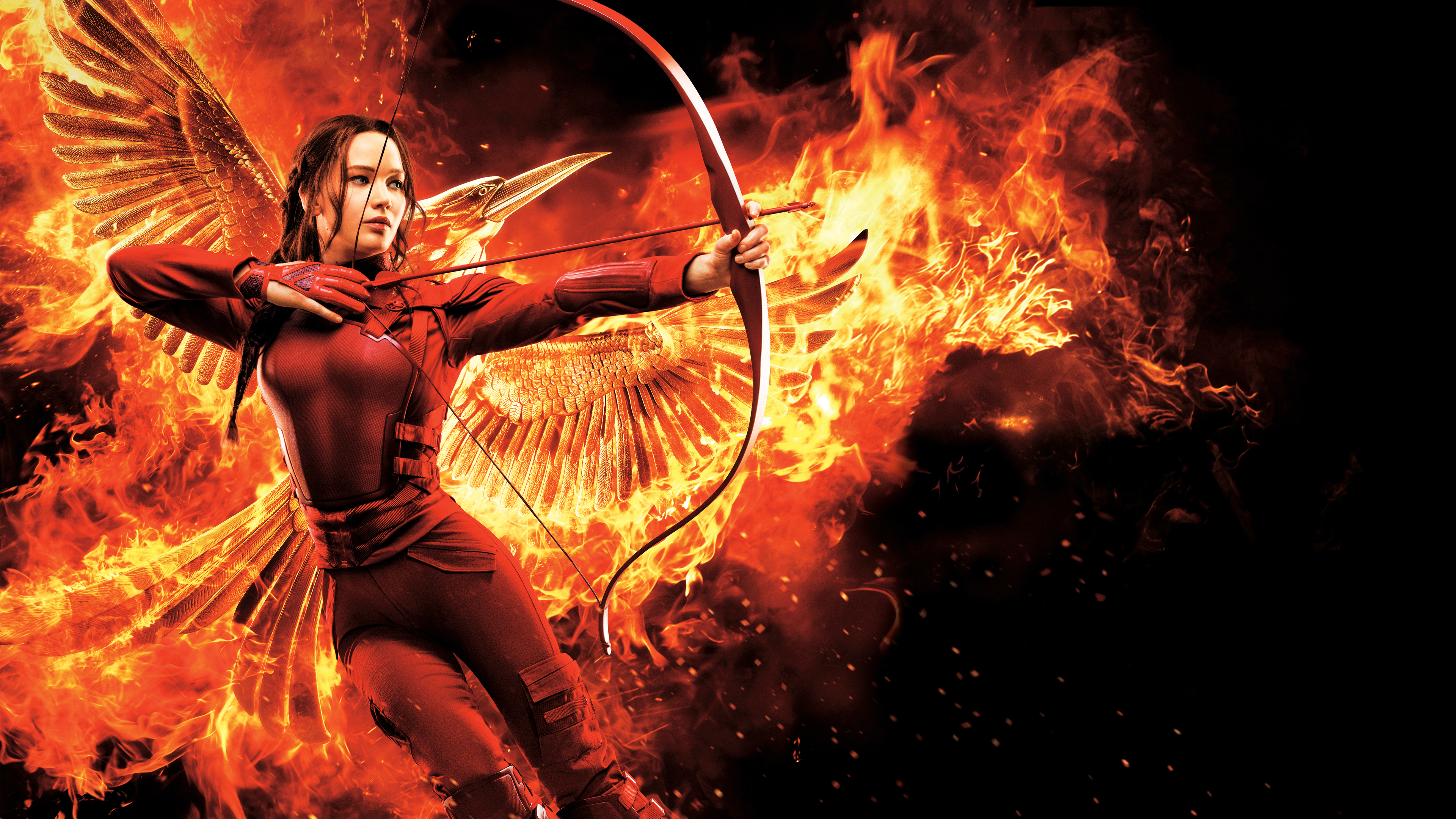 The Hunger Games Mockingjay Part Katniss Wallpaper HD