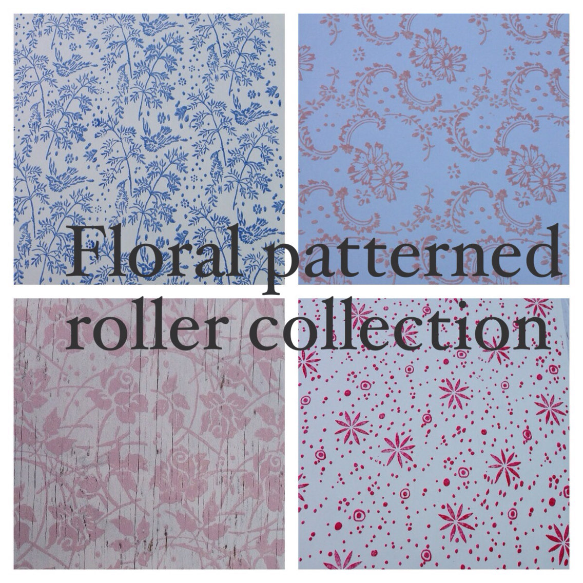 🔥 Free download Patterned Paint Roller in Spring Bird Designby Not by