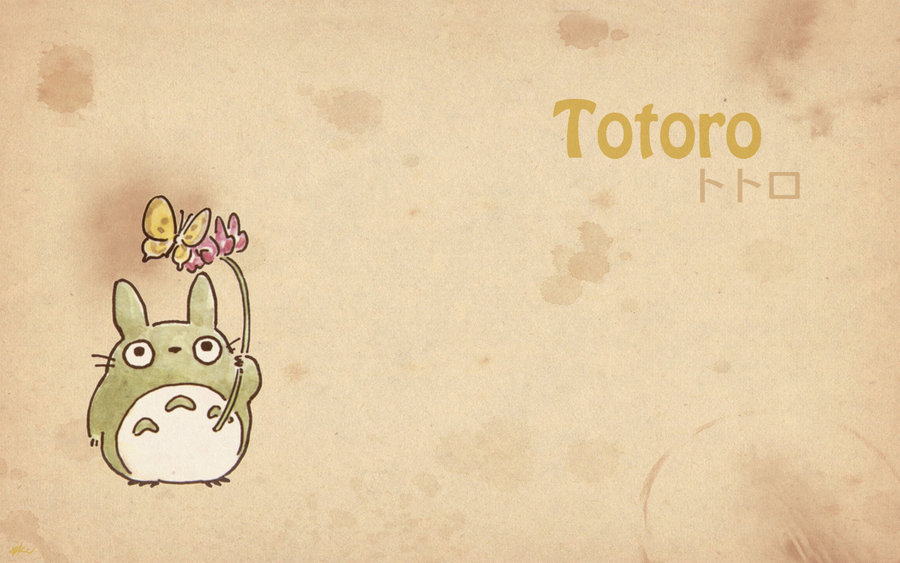 48 Cute Totoro Wallpaper Wallpapersafari