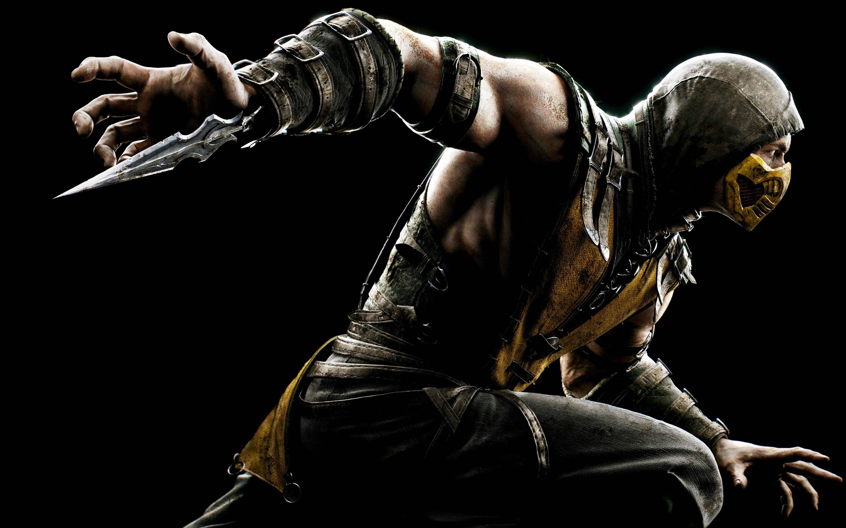 Mortal Kombat X Scorpion Wallpaper HD