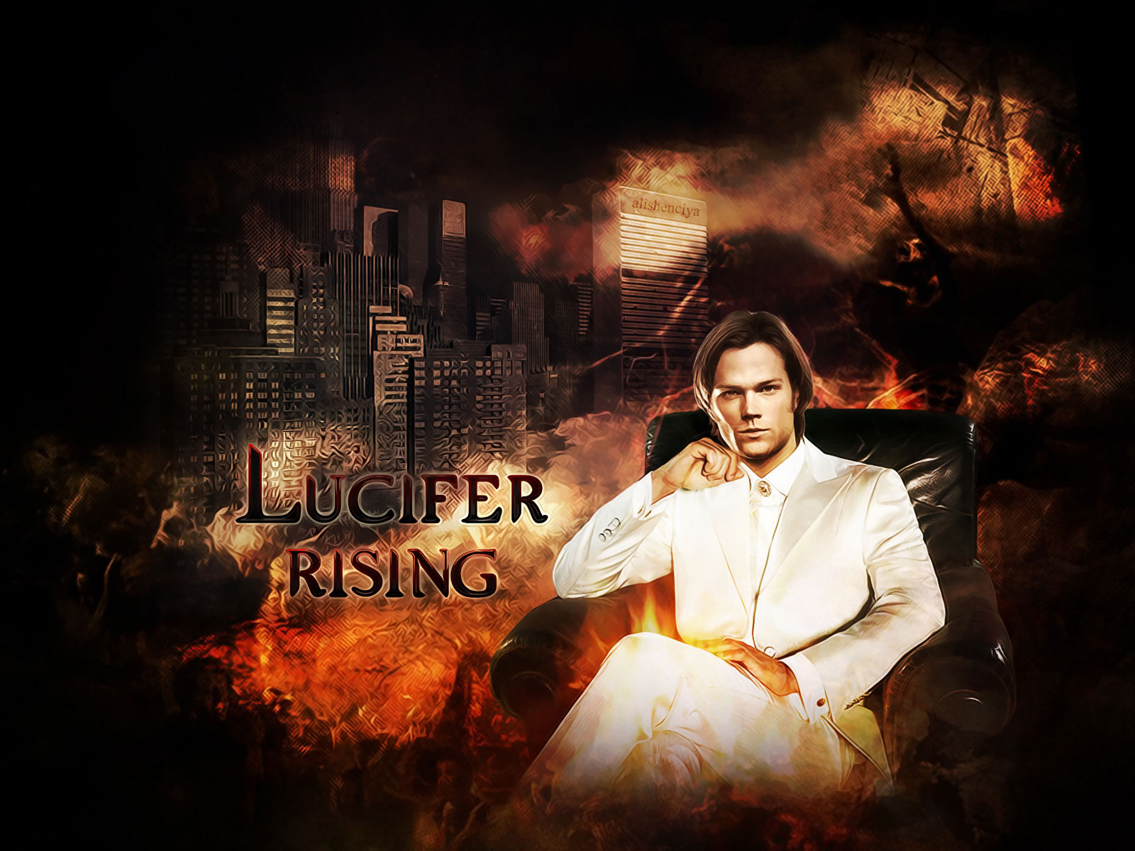 Sam Winchester Lucifer Rising Supernatural Wallpaper
