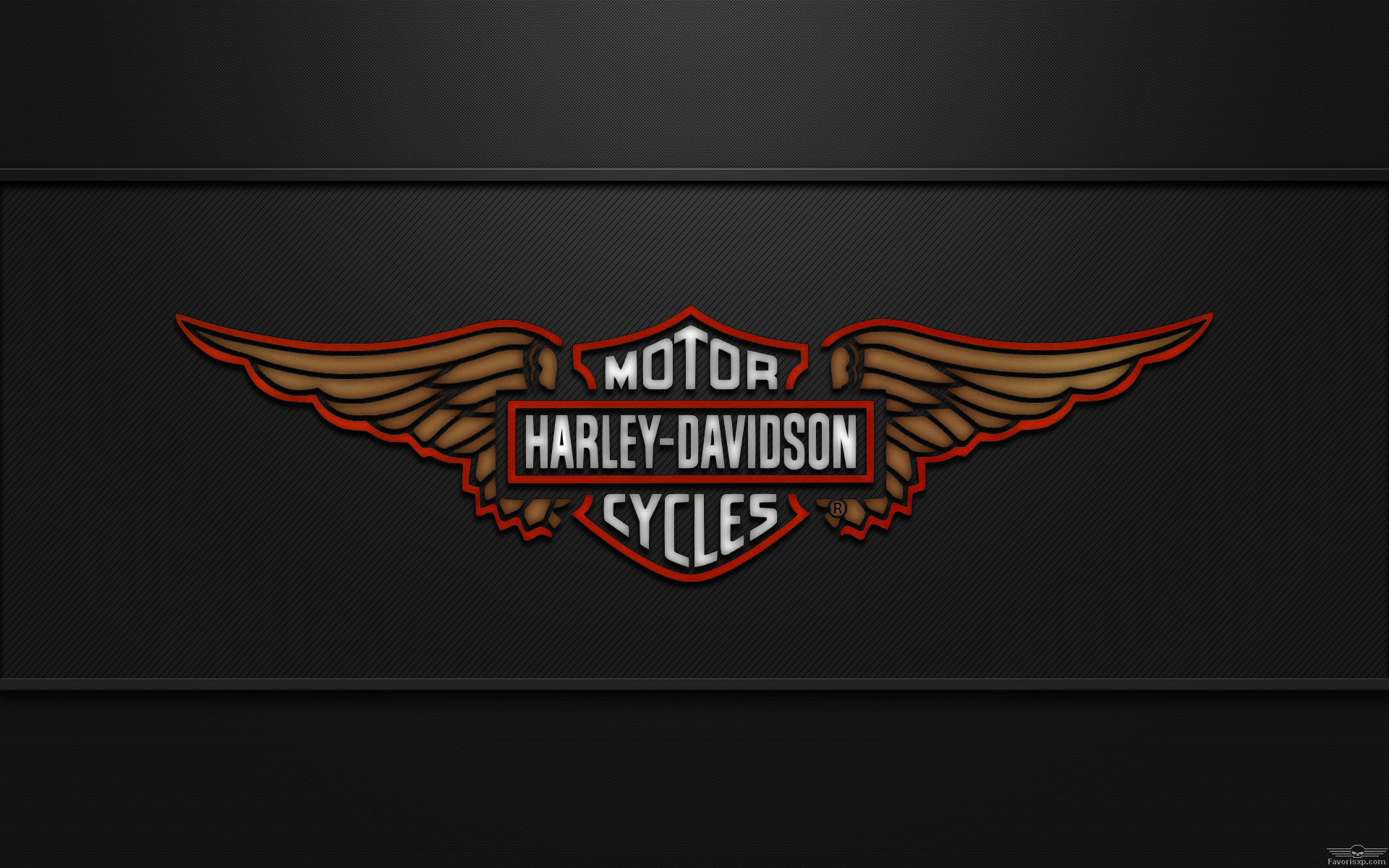 Harley Davidson Wings Logo Wallpaper