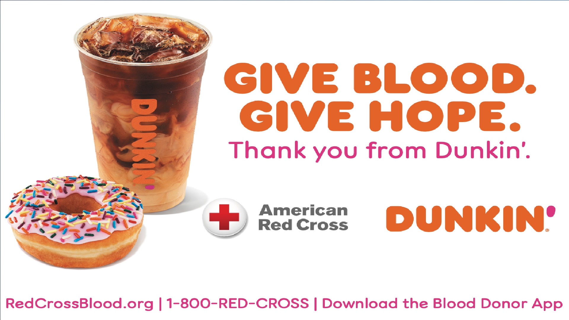 Dunkin Of Virginia Teams With American Red Cross To Recognize The
