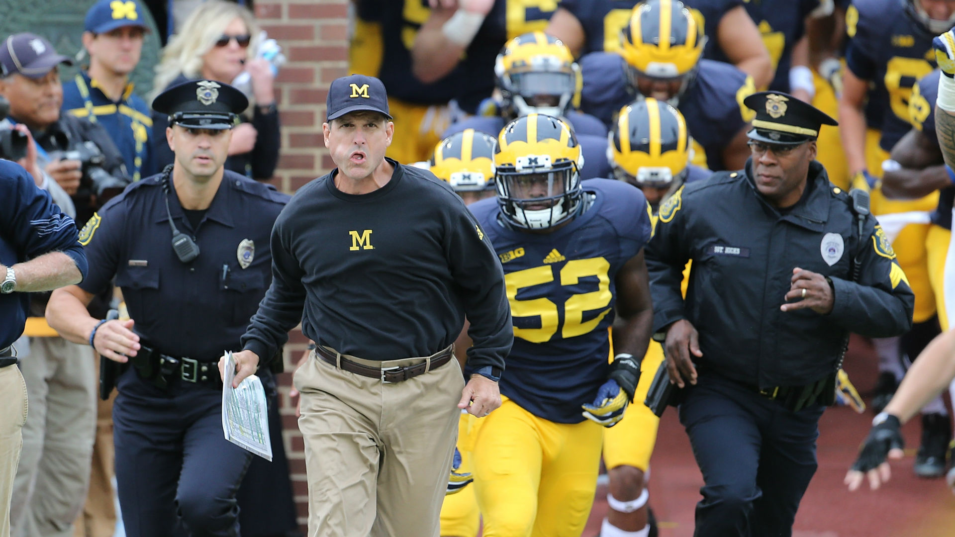 Jim Harbaugh S Michigan Homeing Never Seen Anything Like It