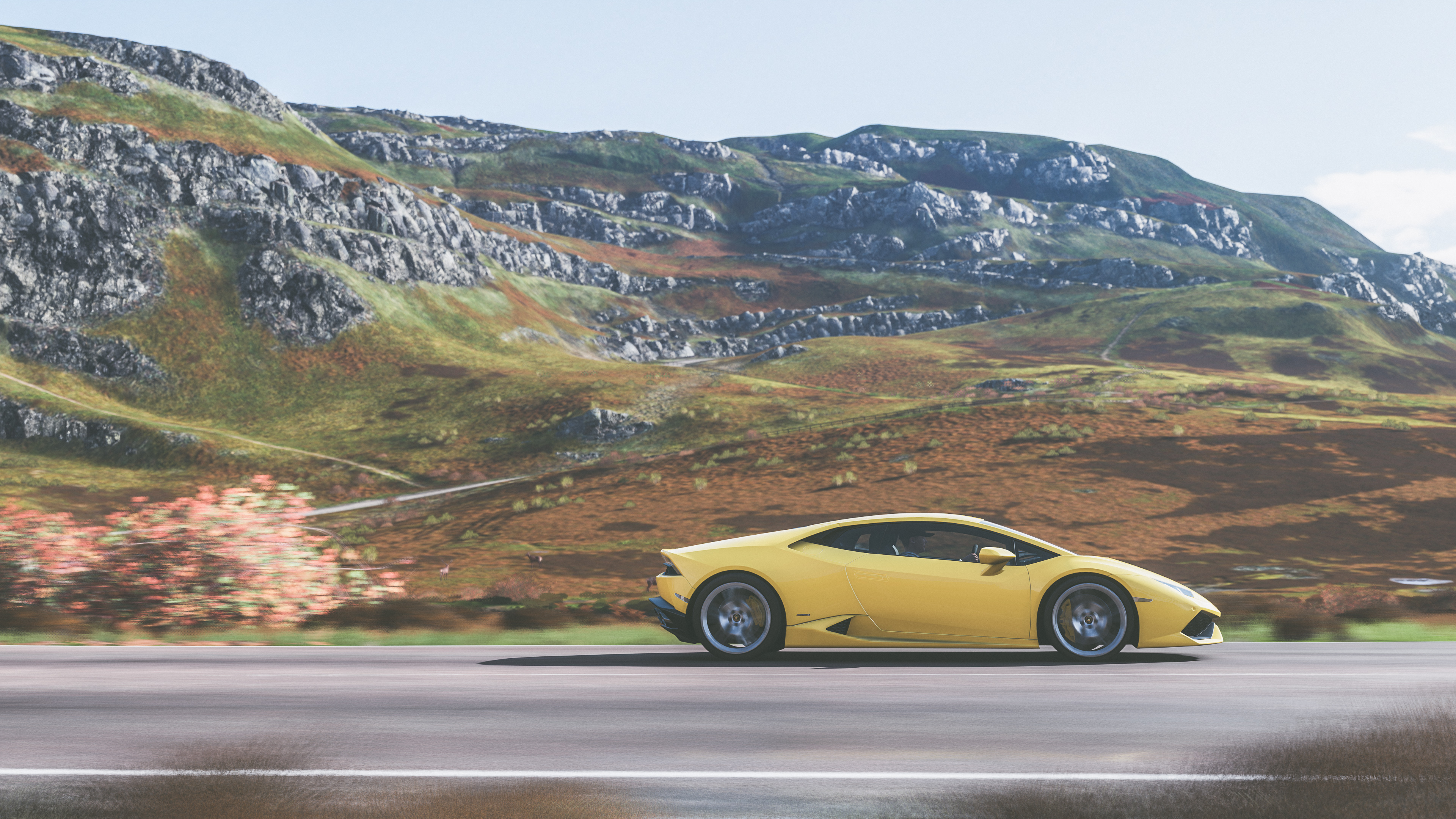 4k Forza Horizon Lamborghini Huracan HD Games Wallpaper Image Photos And