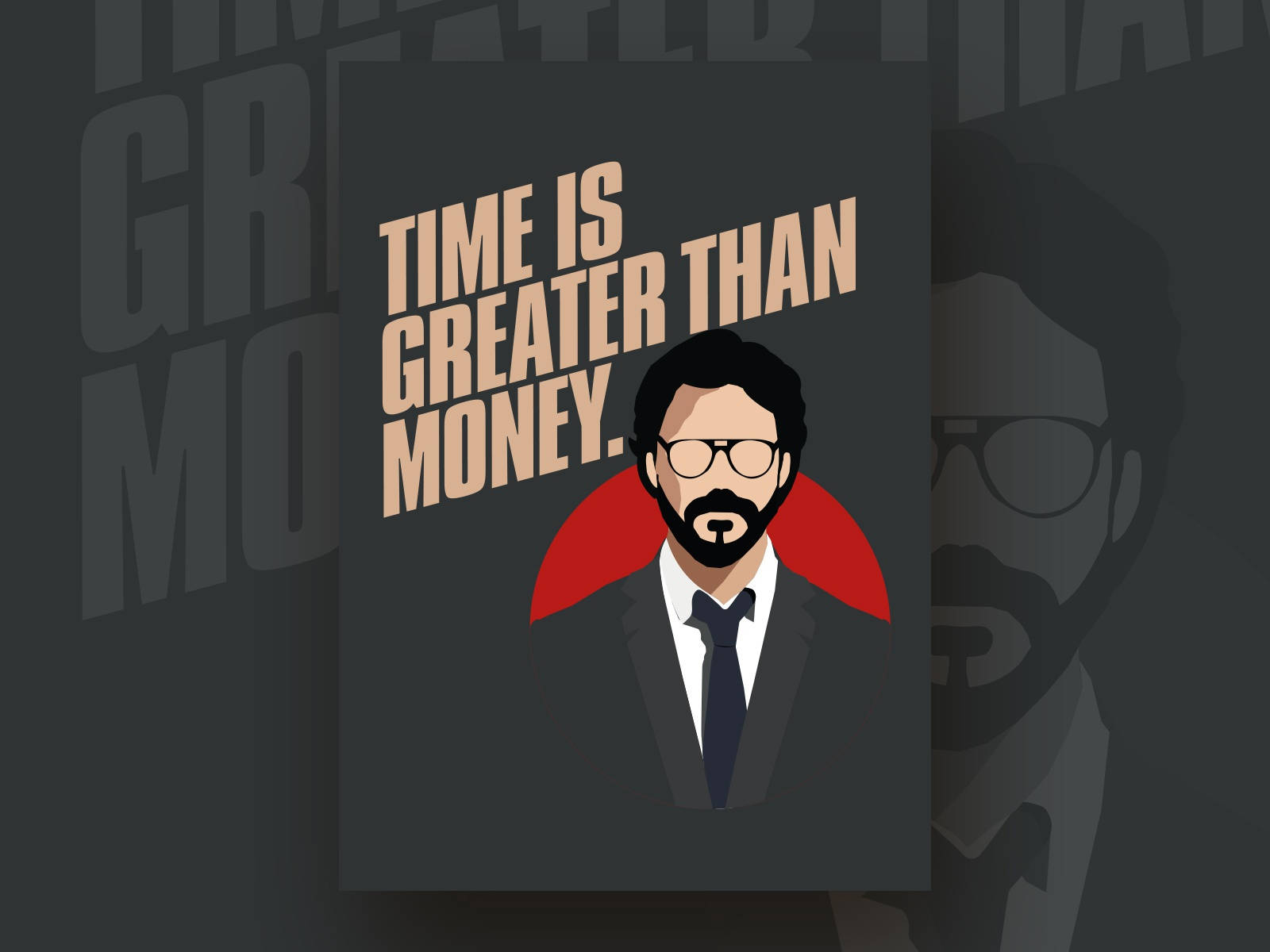 Professor Money Heist Wallpaper