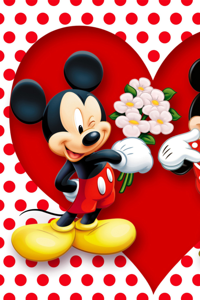 Mickey And Minnie Mouse Wallpaper For iPhone