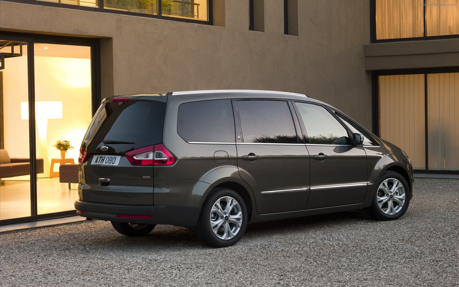 Kuda Telefonconsole Ford Galaxy/S-Max ab 2015 Kunstl. nero