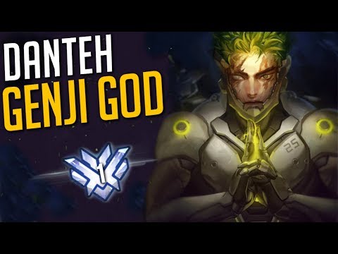 Best Genji Player Danteh God Overwatch