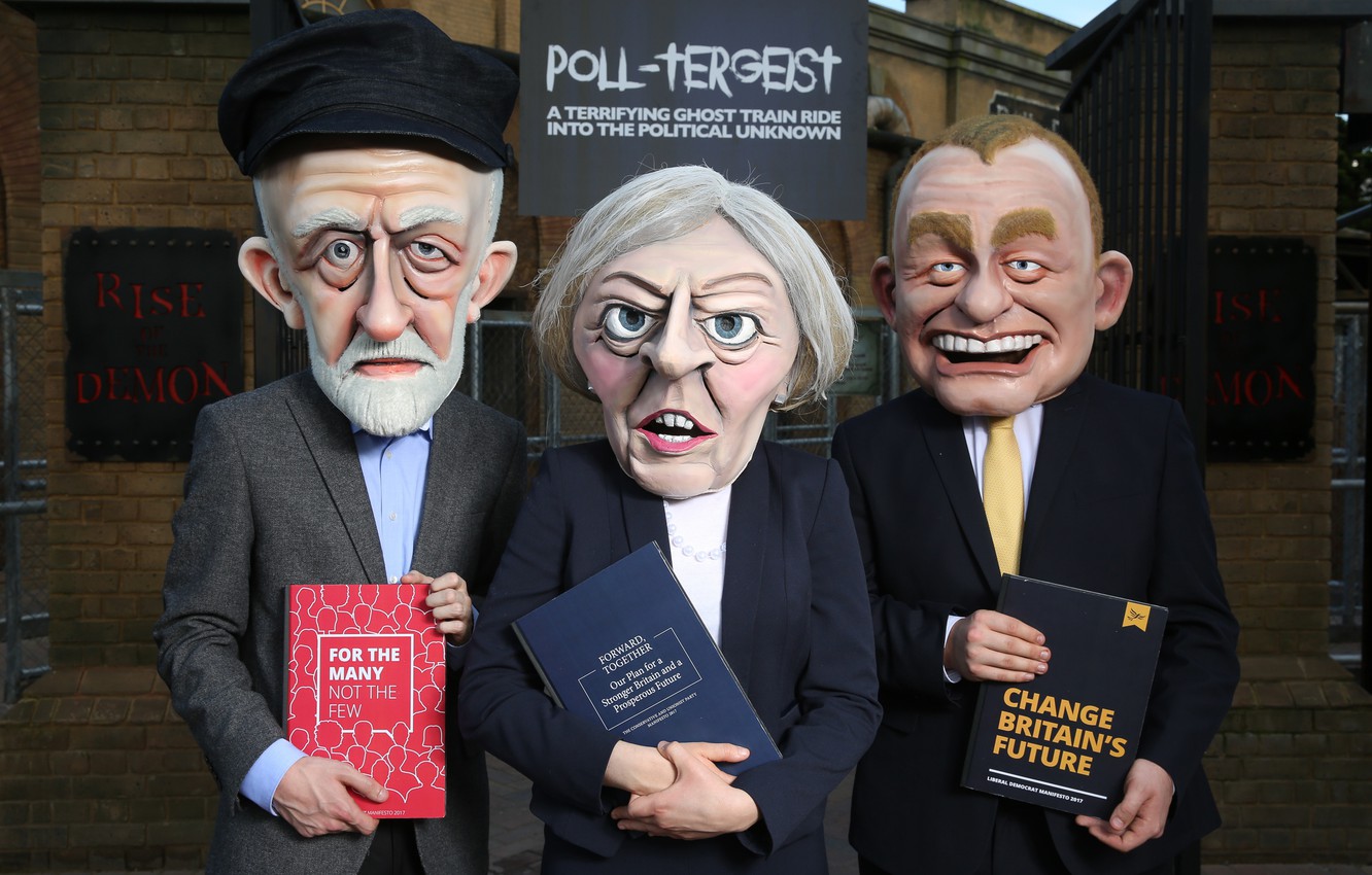 Wallpaper Policy Elections Cartoon Theresa May Jeremy Corbyn