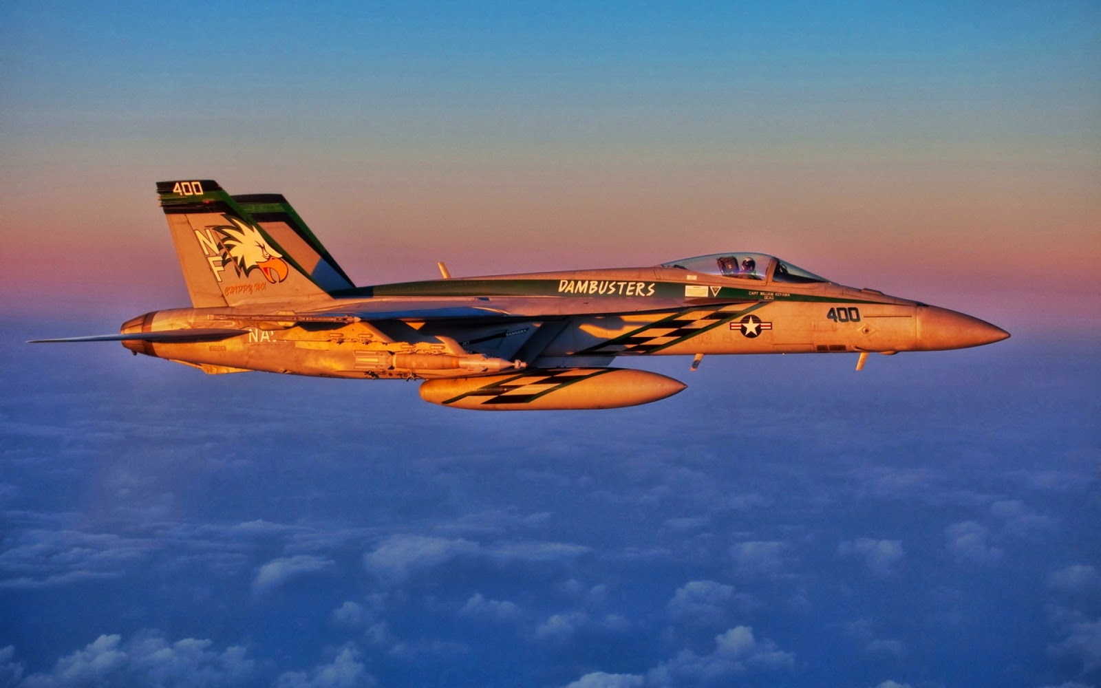 Air Fighter Jet Dambusters Full HD Desktop Wallpaper 1080p