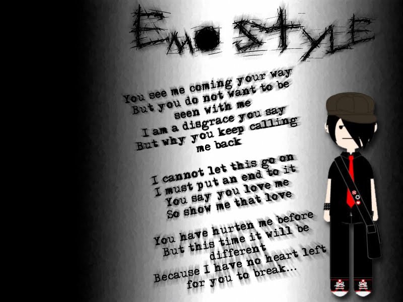 Emo Wallpaper And Background Kiss Ghotic Photos Of