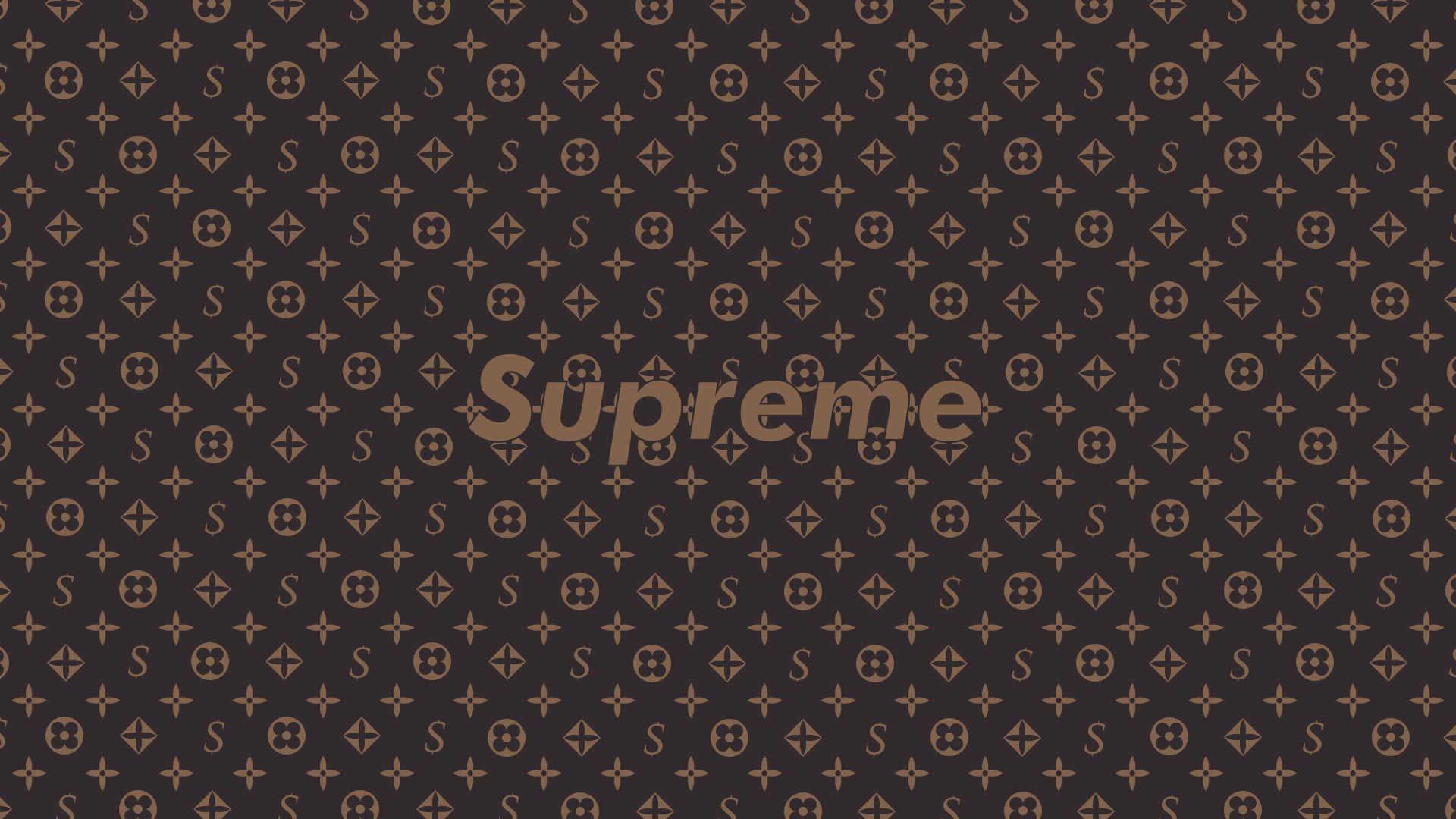 Free download 1920x1080 Some Supreme x LV Wallpapers I made