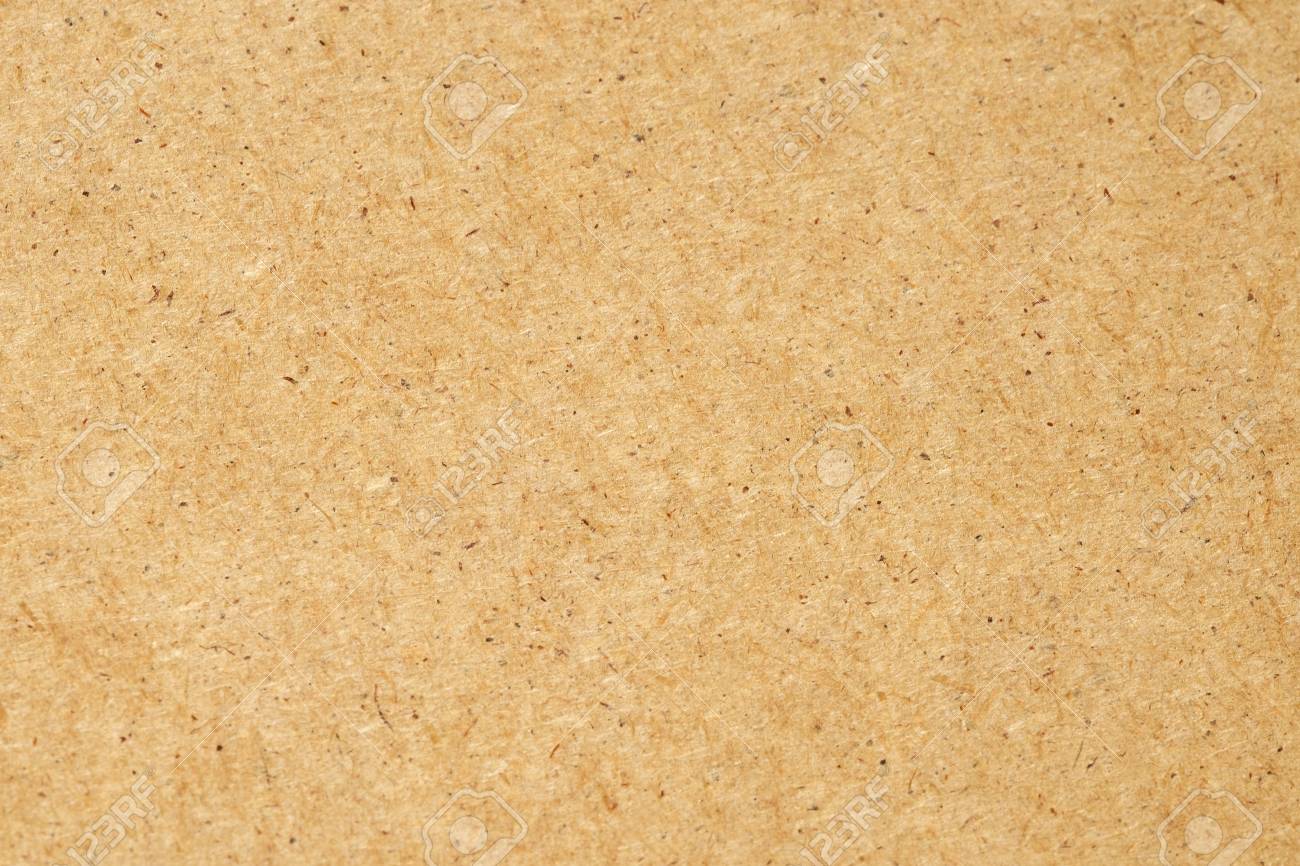 Kraft Brown Cardboard Paper Background And Texture Stock Photo