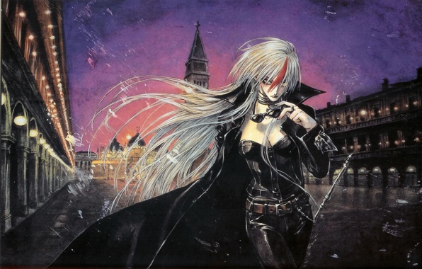 Vampire Anime Trinity Blood Night Girl Wallpaper Photos