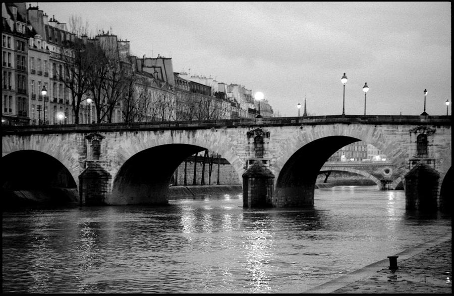 Seine River Black And White Photography Paris Fine Art Photographs