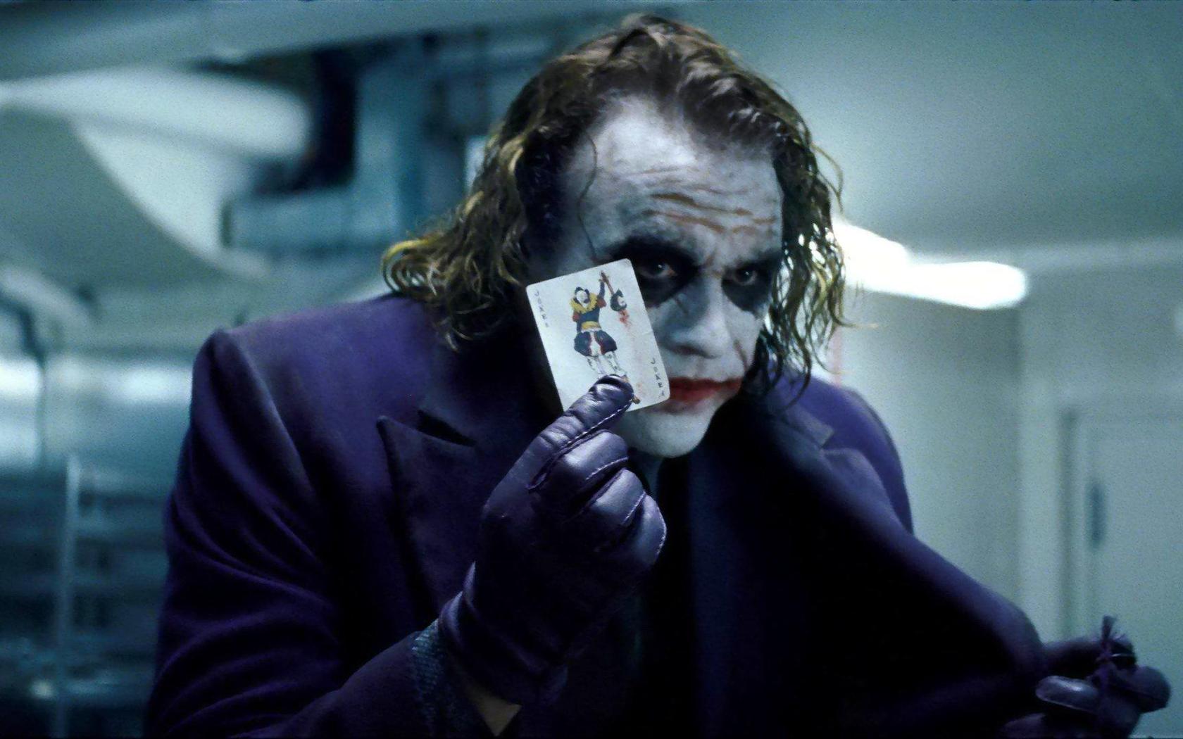 Joker Heath Ledger Wallpaper Photo