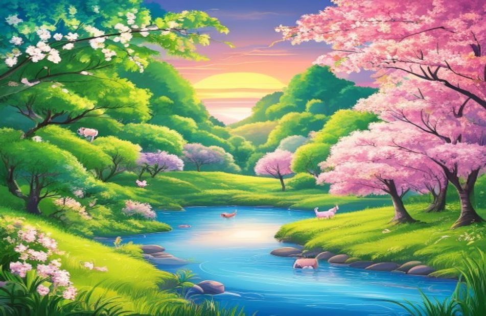 Anime Nature Wallpaper